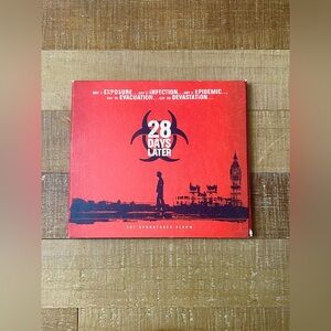 28 Days Later Soundtrack CD 2002 Score By John Murphy OOP Horror Digipak Rare